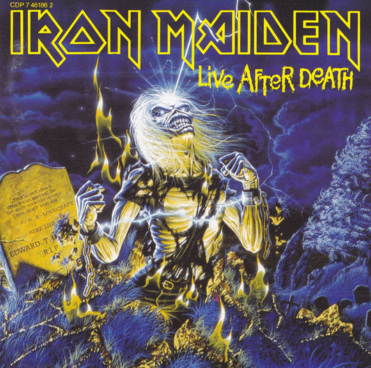 Iron Maiden – Live After Death - CD - CD Como Nuevo / Portada Como Nueva (M-/M-)