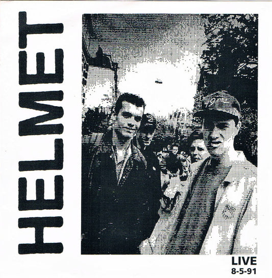 Helmet – Live 8-5-91 - CD - 1992 - Aulica – A. 142 - CD Muy Buen Estado (VG+) / Portada Muy Buen Estado (VG+)