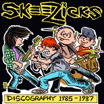 Skeezicks - Discography 1985-1987 - 2xLP - Refuse Records