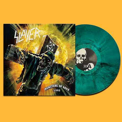 SLAYER LP Monsters Of Rock 1992 (Green Smoke Coloured Vinyl)