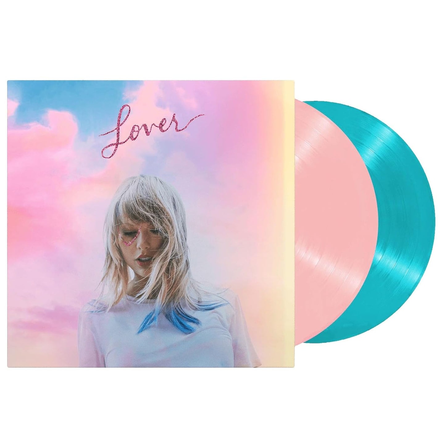 Taylor Swift ‎– Lover - 2xLP - Pink / Blue