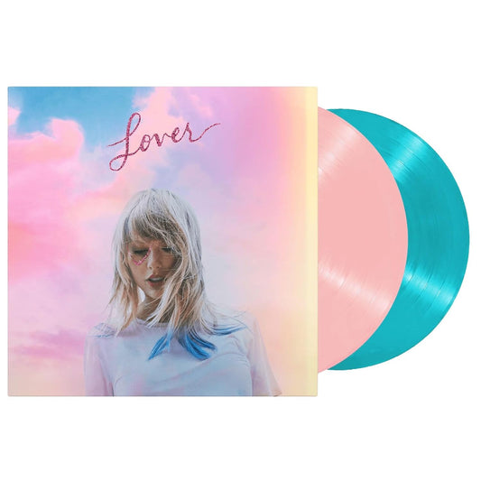 Taylor Swift ‎– Lover - 2xLP - Pink / Blue