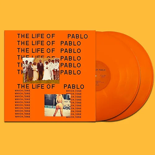 KANYE WEST 2xLP The Life Of Pablo (Orange Coloured Vinyls) Includes Saint Pablo