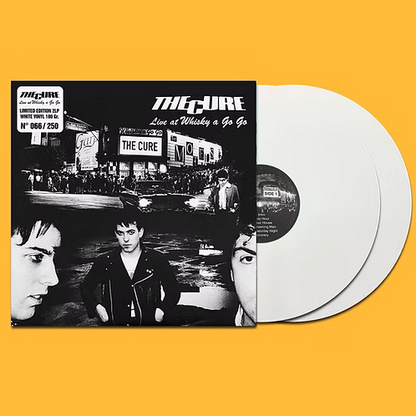 THE CURE 2xLP Live at Whisky A Go-Go (White Colour Vinyl 250 Numbered Copies)