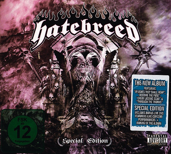 Hatebreed ‎– Hatebreed - CD+DVD - Digipak - CD+DVD Como Nuevos (M-) / Portada Muy Buen Estado (VG+)