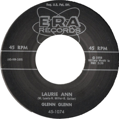 Glenn Glenn – Laurie Ann / One Cup Of Coffee And A Cigarette - 7" - Unofficial - Era Records – 45-1074 - Vinilo Como Nuevo / Portada Genérica (M-/Generic).