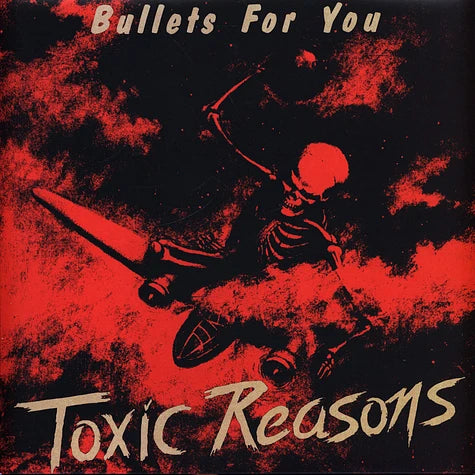 Toxic Reasons Bullets For You Red Vinyl Edition LP (Audioplatter)