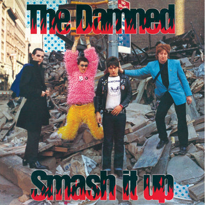 The Damned - Smash It Up (7", Single, RE, Rojo / Red)