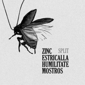 Zinc / Estricalla / Humilitate / Mostros ‎– KKLRD - 7" - Blanco / White - 2012 - Bonberenea Ekintzak ‎– BONB 036