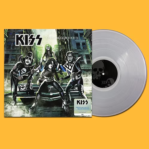 KISS LP New York Club Tour ‘73 (Clear Coloured Vinyl) 112 Numbered Copies