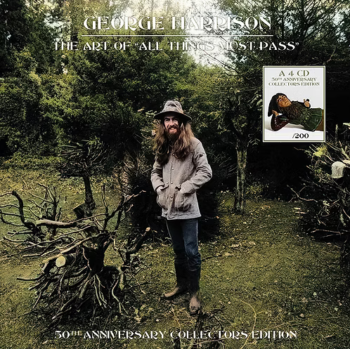 GEORGE HARRISON BOX SET 4xCD The Art Of "All Things Must Pass" 50th Anniversary