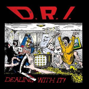 D.R.I. - Dealing with it - LP Rojo / Red - 2010 Beer City Records