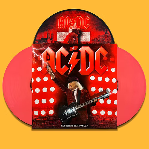 AC/DC 3xLP Let There Be Thunder (Pink Coloured Vinyls + Picture Disc) 80 Copies