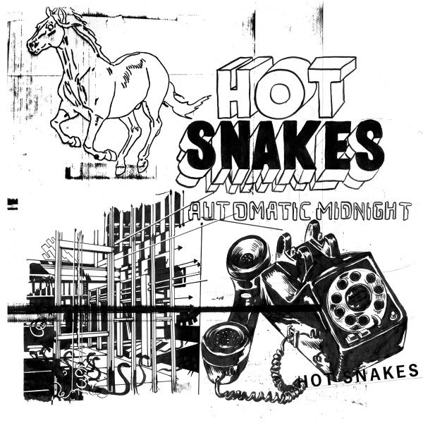 Hot Snakes - Automatic Midnight (LP, Album, RE)
