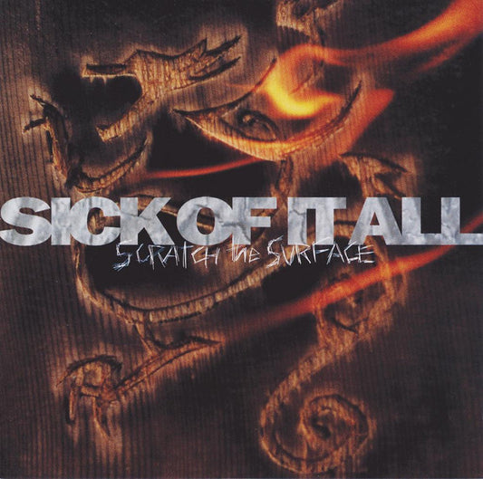 Sick Of It All ‎– Scratch The Surface - CD - CD Muy Buen Estado / Portada Como Nueva (VG+/M-).