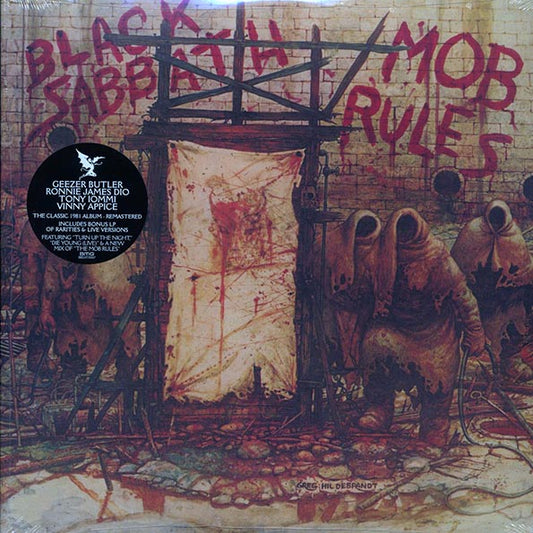 Black Sabbath ‎– Mob Rules - 2xLP - Gatefold Sleeve - Includes 8 bonus tracks