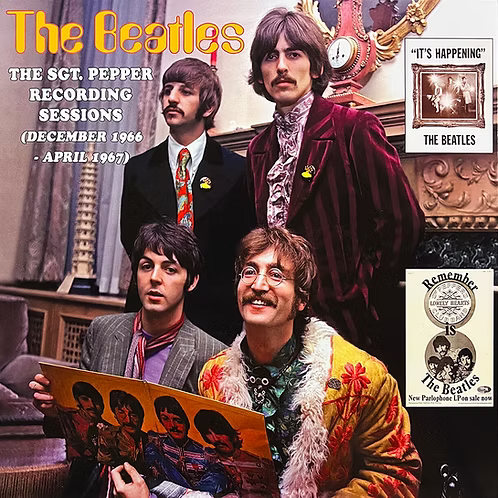 BEATLES 2xLP Sgt. Pepper Recording Sessions (December 1966 - April 1967)