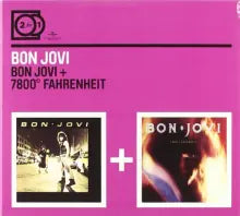 Bon Jovi - 2 For 1: Bon Jovi / 7800 Fahrenheit - 2xCD - CDs Muy Buen Estado / Portada Muy Buen Estado (VG+/VG+)
