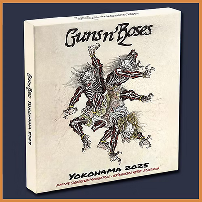 GUNS AND ROSES 5xLP BOX SET Yokohama 2025, 5th May (Colour 300 Numbered Copies)