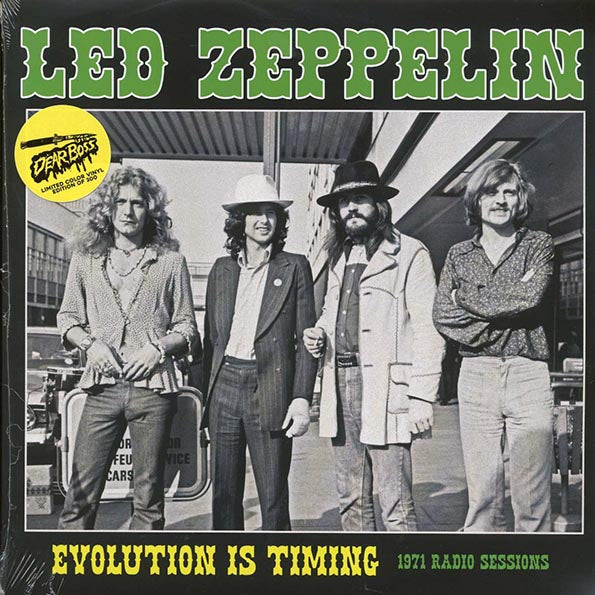 Led Zeppelin – Evolution Is Timing: 1971 Radio Sessions - 2xLP - Green Marble