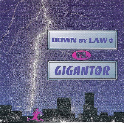 Down By Law Vs. Gigantor - Gigantor Vs. Down By Law - CD - 1993 - Lost And Found Records – LF 064 CD