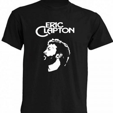 Eric Clapton - Camiseta / T-Shirt / Tallas – Sizes: S/M/L/XL/XXL