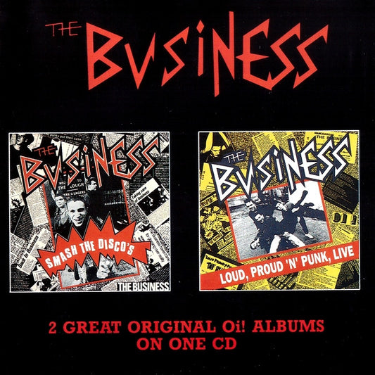 The Business – Smash The Disco's / Loud, Proud 'N' Punk, Live - CD