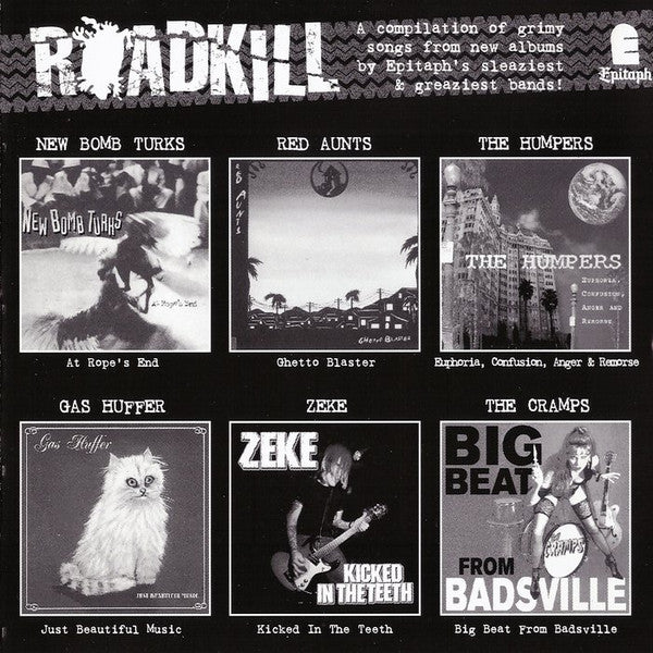 Various - Roadkill - Sleazy & Greazy (CD, Comp)