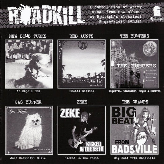 Various - Roadkill - Sleazy & Greazy (CD, Comp)
