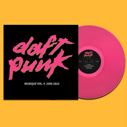 DAFT PUNK 2xLP Musique Vol. 2 2006-2023 (Pink Translucent Coloured Vinyl)