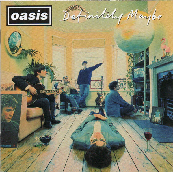 Oasis ‎– Definitely Maybe - CD - CD Como Nuevo / Portada Como Nueva (M-/M-)