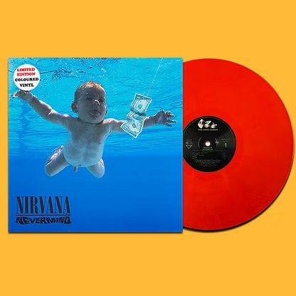 NIRVANA LP Nevermind (Red Coloured Vinyl) with Insert