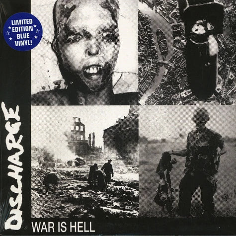 Discharge War Is Hell Blue Vinyl Edition - LP