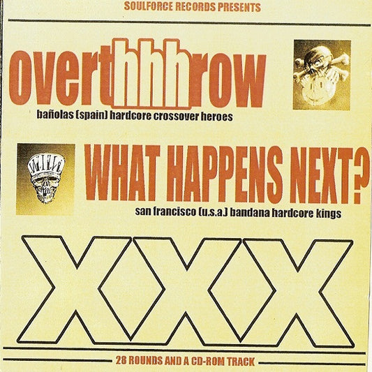 Overthhhrow / What Happens Next? – Livin' La Vida Loca! - CD - Nuevo sin usar pero no precintado / New unplayed but not sealed.