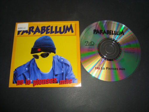 Parabellum ‎– No Lo Pienses Mas - CD, Single, Promo - Small Sticker on Front Cover - 1998 - Zero Records ‎– 021.2 - CD Nuevo (M) / Portada Como Nueva (M-)