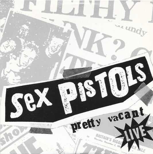 Sex Pistols – Pretty Vacant - CD, Single, Promo, Card Sleeve - 1996 - Virgin – VUSCDJ 113 - Sticker on front cover - CD Nuevo (M) / Portada Muy Buen Estado (VG+)