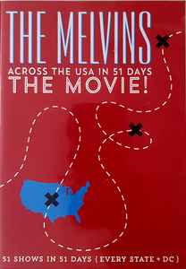 Melvins ‎– Across The USA In 51 Days: The Movie! - DVD - Ipecac Recordings ‎– IPC175