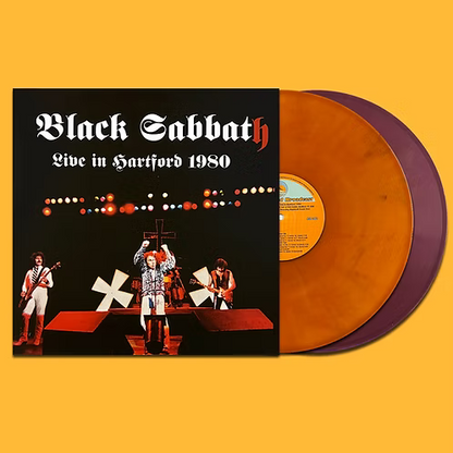 BLACK SABBATH 2xLP Live In Hartford 1980 (Amber & Purple Colour) 300 Copies