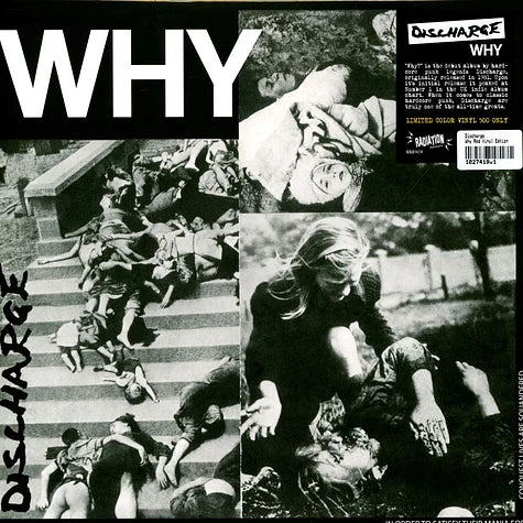 Discharge Why Red Vinyl Edtion - LP