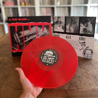 HHH – A Por Ellos... Que Son Muchos Y Estan Super Cachas !! - LP - ROJO TRANSPARENTE / TRANSPARENT RED - 2022 - Potencial Hardcore – PHC-003-LP, Bcore – BC.385LP