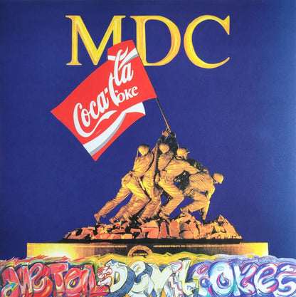 MDC – Metal Devil Cokes - LP - Naranja / Orange - 2016 - Beer City Records – BCR181-1