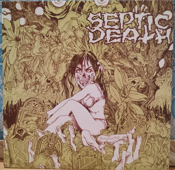 Septic Death – Need So Much Attention... Acceptance Of Whom - LP - With Insert - Unofficial - Vinilo Como Nuevo / Portada Como Nueva (M-/M-).