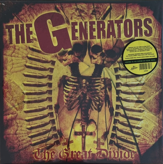 The Generators - The Great Divide (LP, Album, Ltd, RE, Amarillo / Yellow)