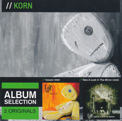 Korn – Issues / Take A Look In The Mirror - 2xCD - Super Jewel Case - USADO / USED (M- / M-)