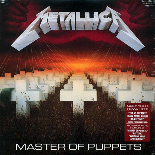 Metallica – Master Of Puppets - LP - 2017 - 180 gr.