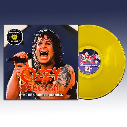 OZZY OSBOURNE LP Flying High, Prince Of Darkness (Yellow Coloured) 100 Copies