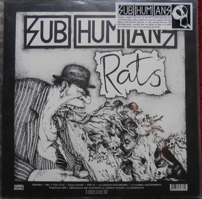 Subhumans – Time Flies + Rats - LP - 2008 - NUEVO - PRECINTADO / NEW - SEALED.