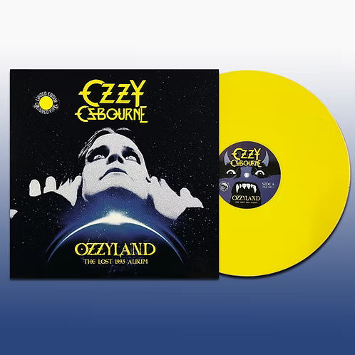 OZZY OSBOURNE LP Ozzyland The Lost 1993 Album (Yellow Coloured Vinyl)