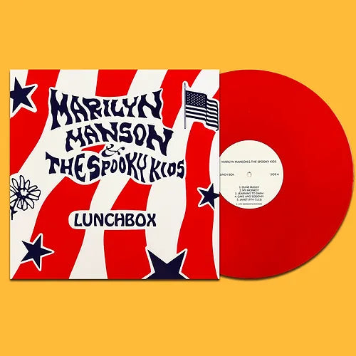 MARILYN MANSON LP Lunchbox / The Family Jams (Red Coloured Vinyl)