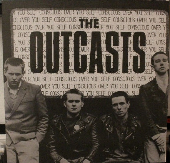 The Outcasts - Self Conscious Over You (LP, Album, RE, Rojo / Red)